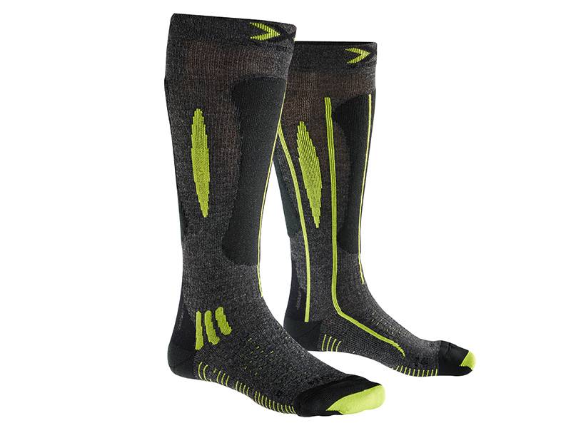 Skarpety X-Socks Effektor xbs. Ski Race Grey Black Lime G492 2019 najlepsza cena