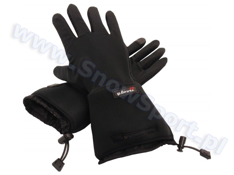 Ogrzewane rękawice narciarskie Glovii GL2 Black najlepsza cena